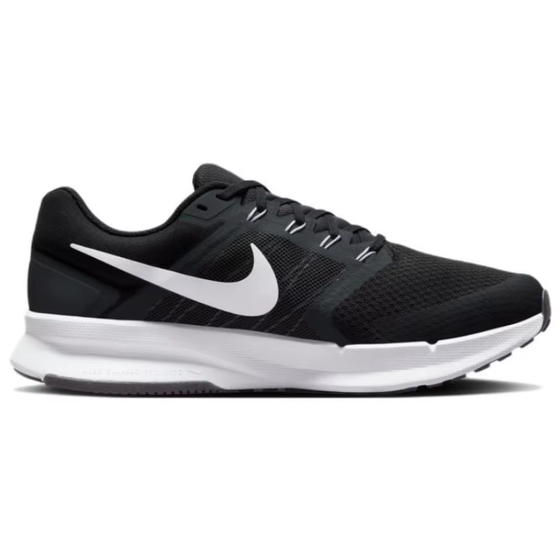 Nike Run Swift 3 Black Baskets basses pour hommes, chaussures de course résistantes à l'usure pour l
