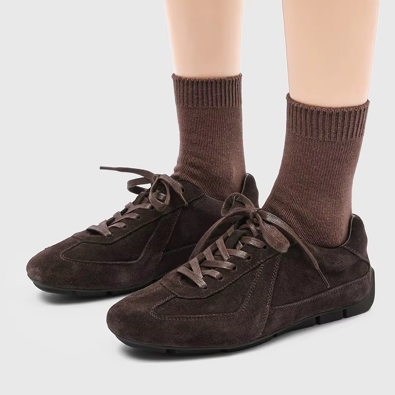Baskets décontractées à fond épais, Style Vintage, chaussures tendance, article individuel, Look usé