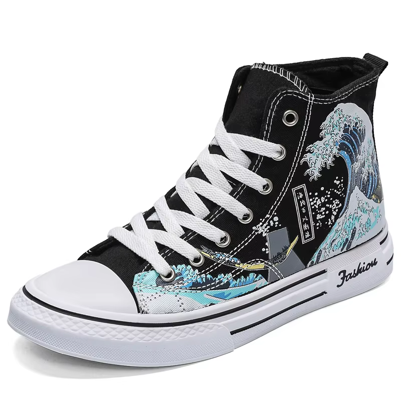 Chaussures de planche pour hommes 2025 mode nouvelle maille respirant anti-dérapant étudiant chaussu
