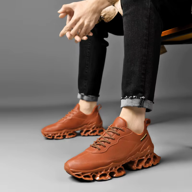 Baskets de luxe pour hommes, chaussures de course respirantes et décontractées, mocassins à la mode 