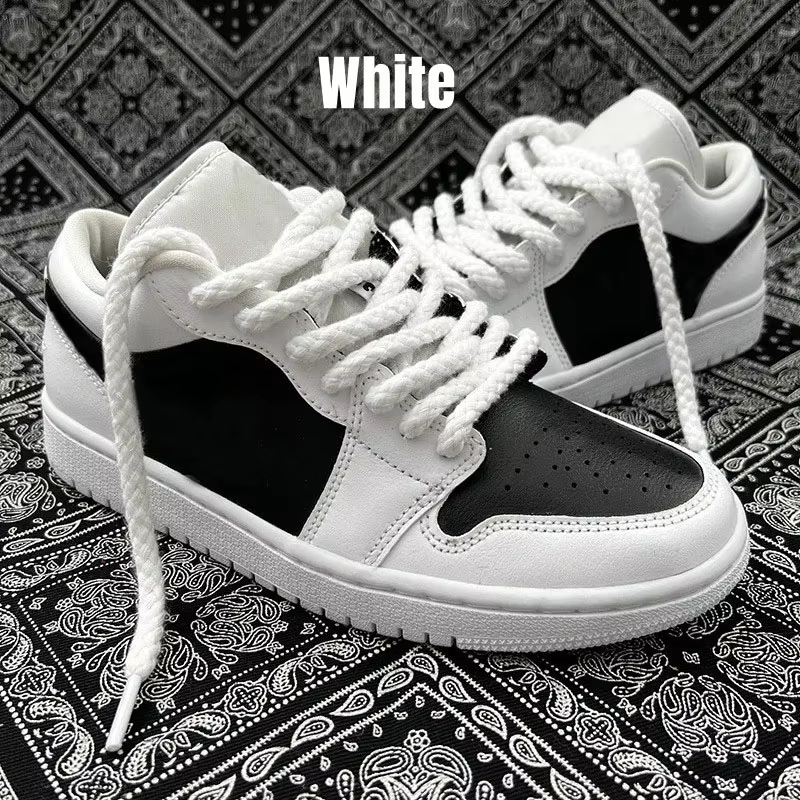 Lacets Lumineux en Lin et Coton pour Chaussures de Basket-ball, Accessoires de Décoration, Dunk SB A