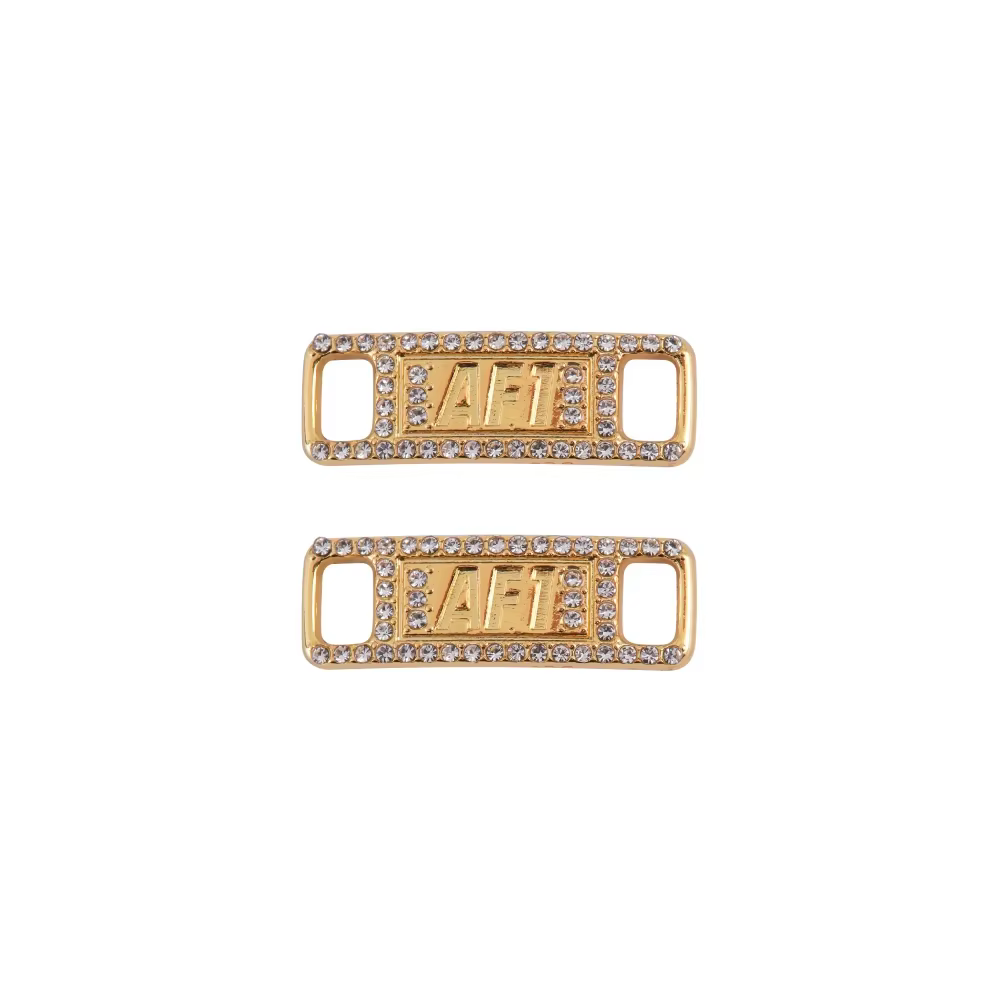Lacet Lumineux en Diamant pour Cadeau, Moule Privé, AF1, Accessoires en Métal, Serrure à Dentelle, B