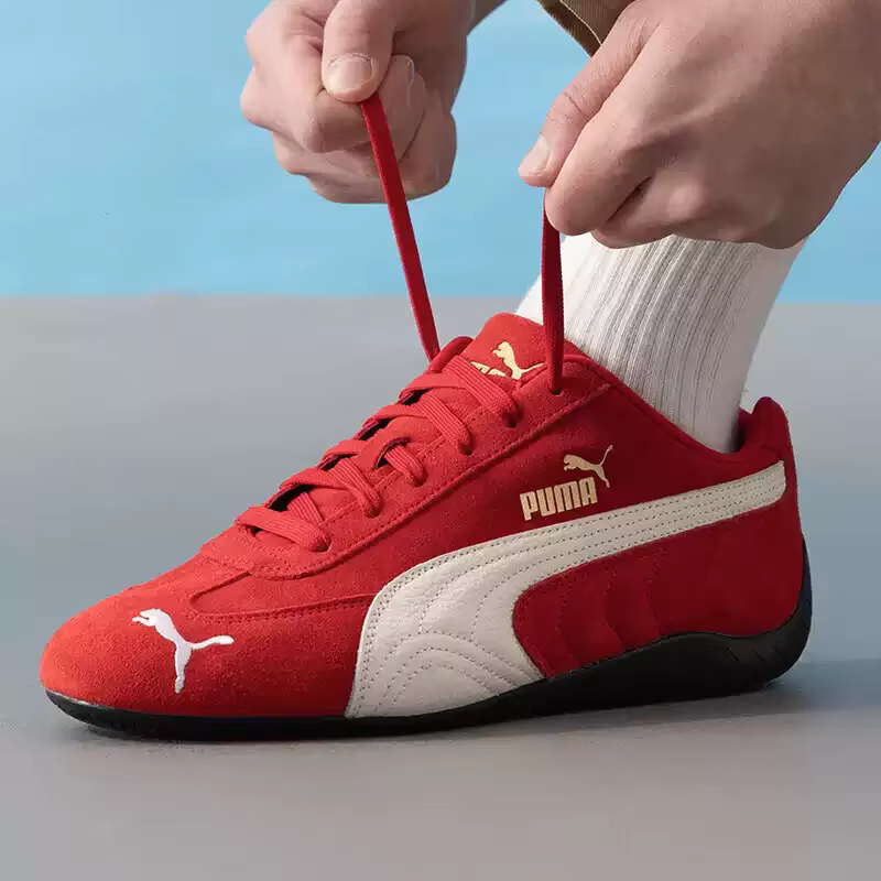 Chaussures décontractées PUMA Speedcat OG Low-Top pour hommes et femmes - Semelle fine, ajustement c