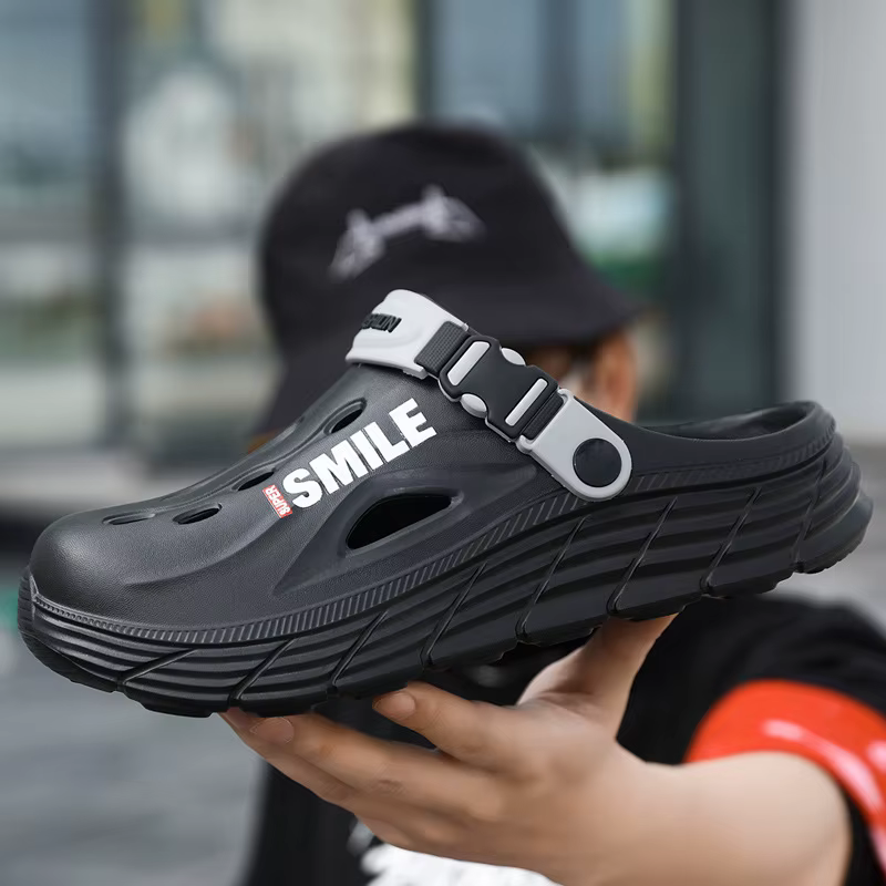 Chaussures EVA pour hommes, nouvelle tendance été 2026, à semelle épaisse, antidérapantes, pour la c
