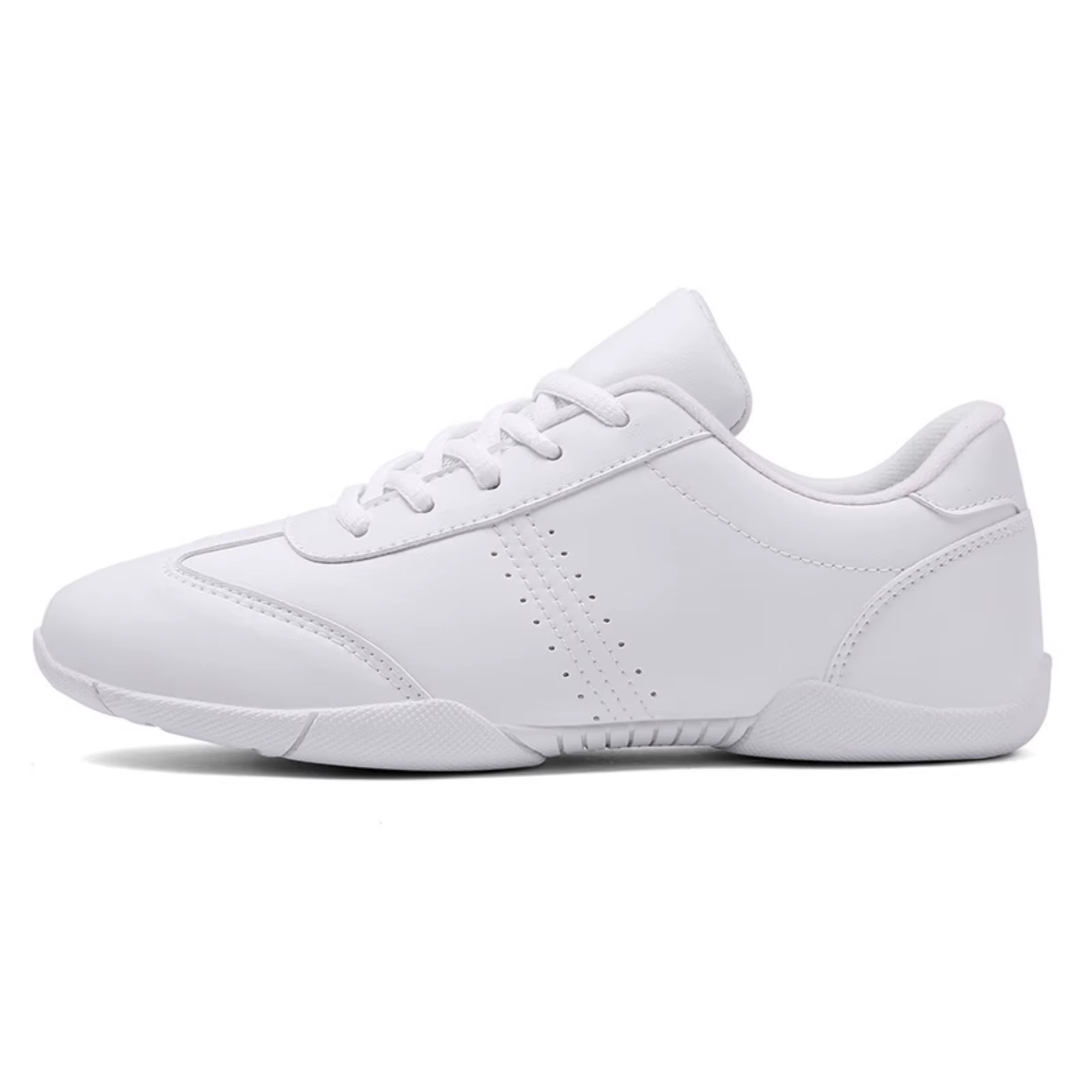 Chaussures de cheerleading blanches pour femmes et filles, baskets de danse et d'aérobic, 853