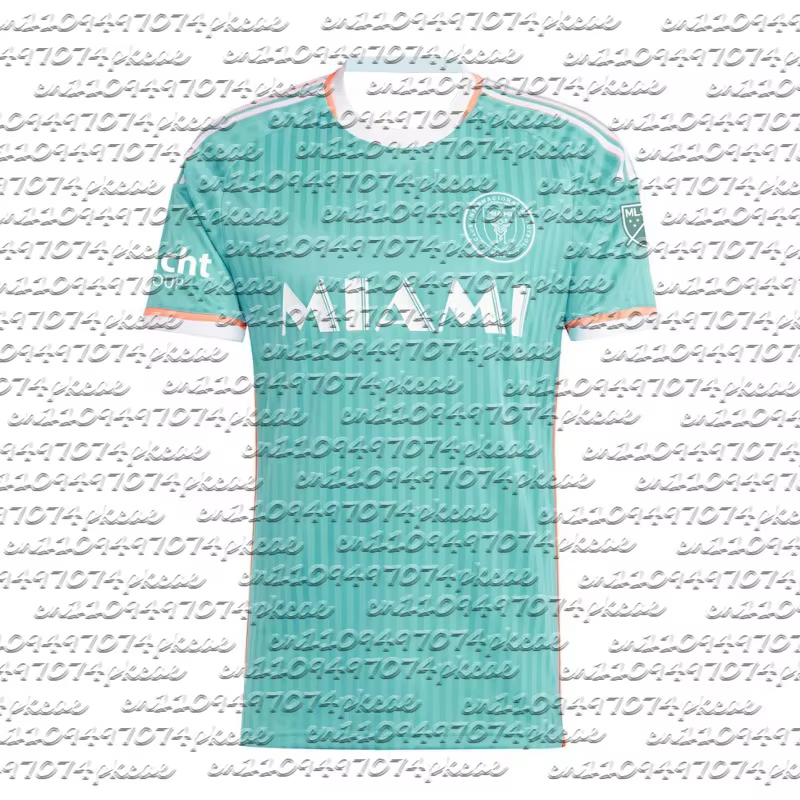Nouveau maillot de football Miami Third Kit, t-shirt pour hommes adultes, séchage rapide, respirant,