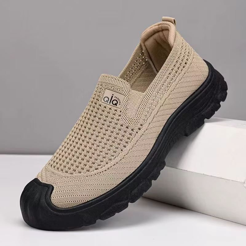 Chaussures décontractées à enfiler pour hommes, nouvelle collection été, semelle souple, style pêche