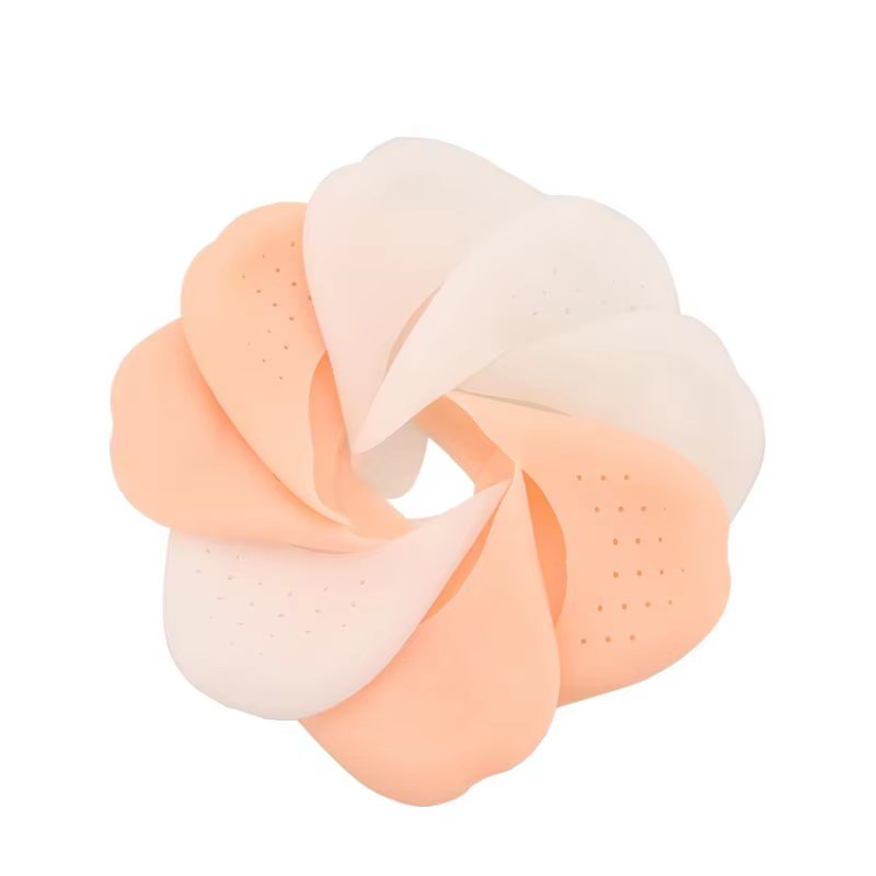 Coussinet de protection des orteils en Silicone pour l'avant-pied, demi-taille, semelle intérieure d