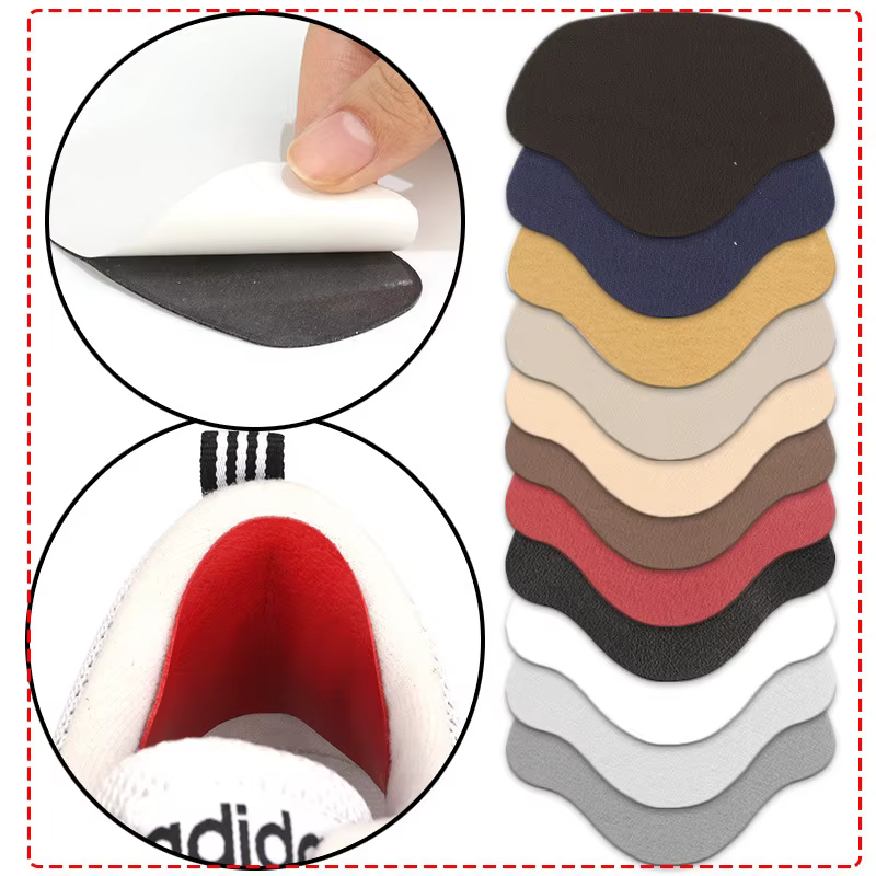 4 PCS Semelles Talon Réparation Subvention Collant Chaussures Trou Sneaker Doublé Avec Anti-Usure Ap