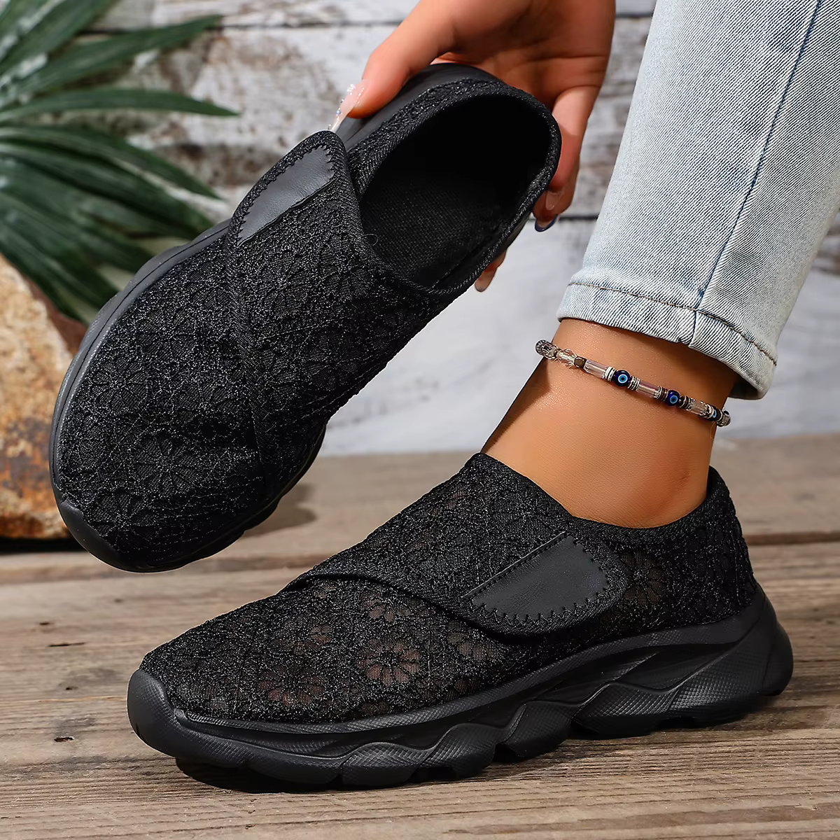 Baskets légères et respirantes pour femmes, chaussures confortables pour la marche en plein air, noi