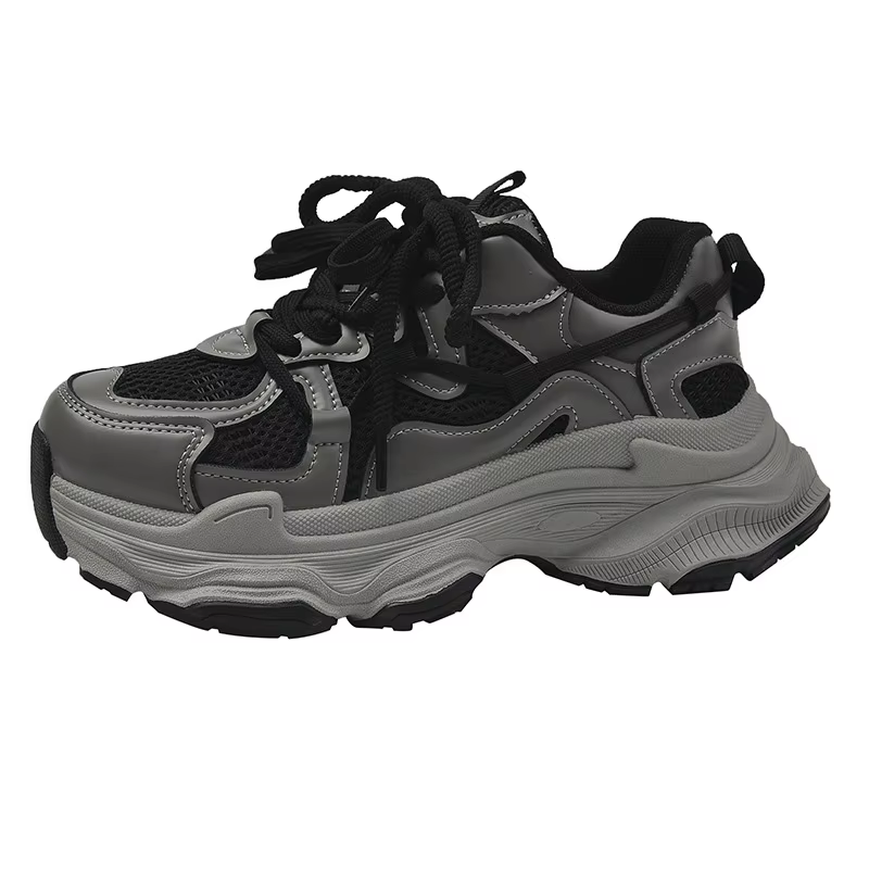 Baskets plateforme épaisses pour femmes, chaussures vulcanisées à semelle épaisse, antidérapantes, e
