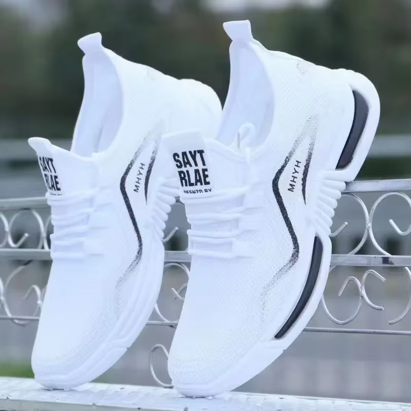 Hommes chaussures sans lacet mode baskets mâle Sport chaussures de course respirant gymnastique entr