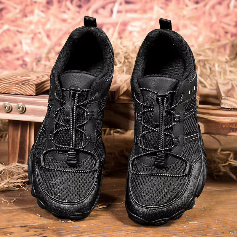 Chaussures à bout large de grande taille pour hommes, chaussures de sport décontractées pour randonn
