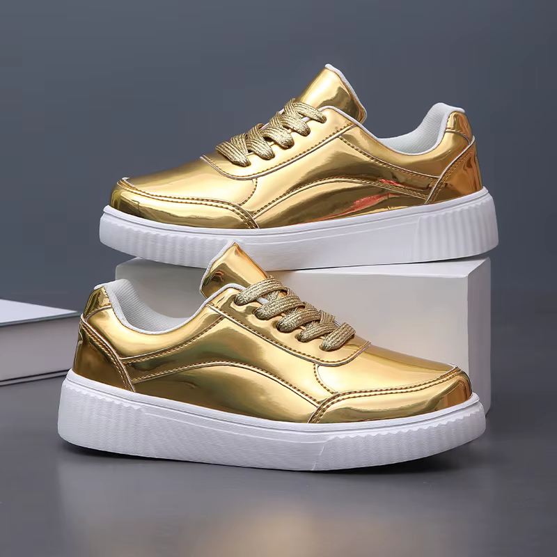 ELUVA femmes baskets chaussures de Skate décontractées en cuir PU antidérapant imperméable léger con