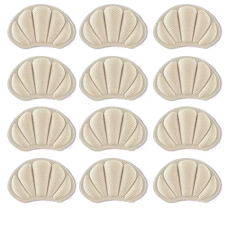 Semelles intérieures légères pour chaussures de Sport, 6 paires/12 pièces, avec coussinets de talon 