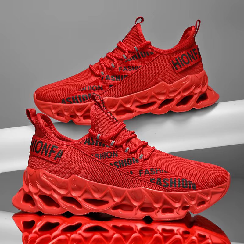 YRZL Baskets de course pour hommes 2025 Chaussures légères et respirantes Chaussures de marche antid