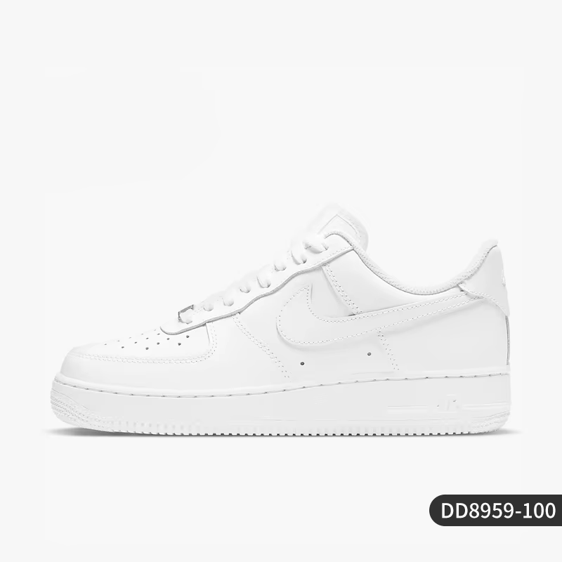 Nike officiel authentique Air Force 1 femme Air Force No.1 chaussures de planche rétro DD8959-100