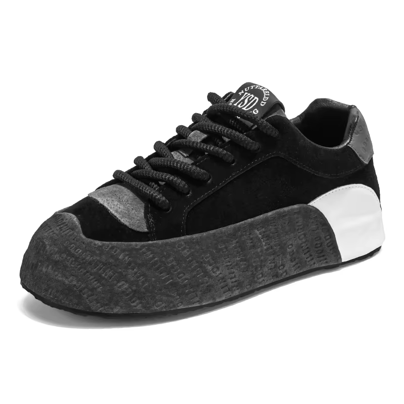 Chaussures de sport décontractées à semelles épaisses pour hommes, antidérapantes, confortables, res