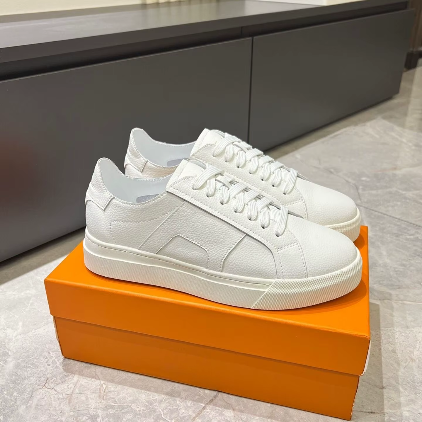 Baskets décontractées de luxe pour hommes, nouveau design, en daim, color block, plateforme épaisse,