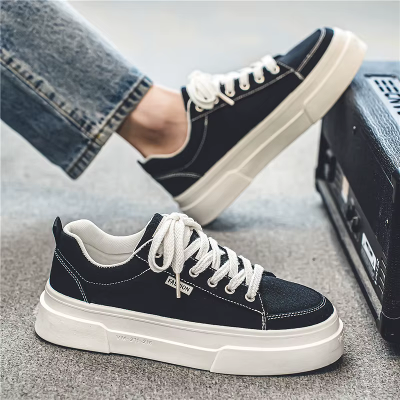 Chaussures de sport pour hommes, respirantes, décontractées, à l'offre elles optiques, basses, à la 