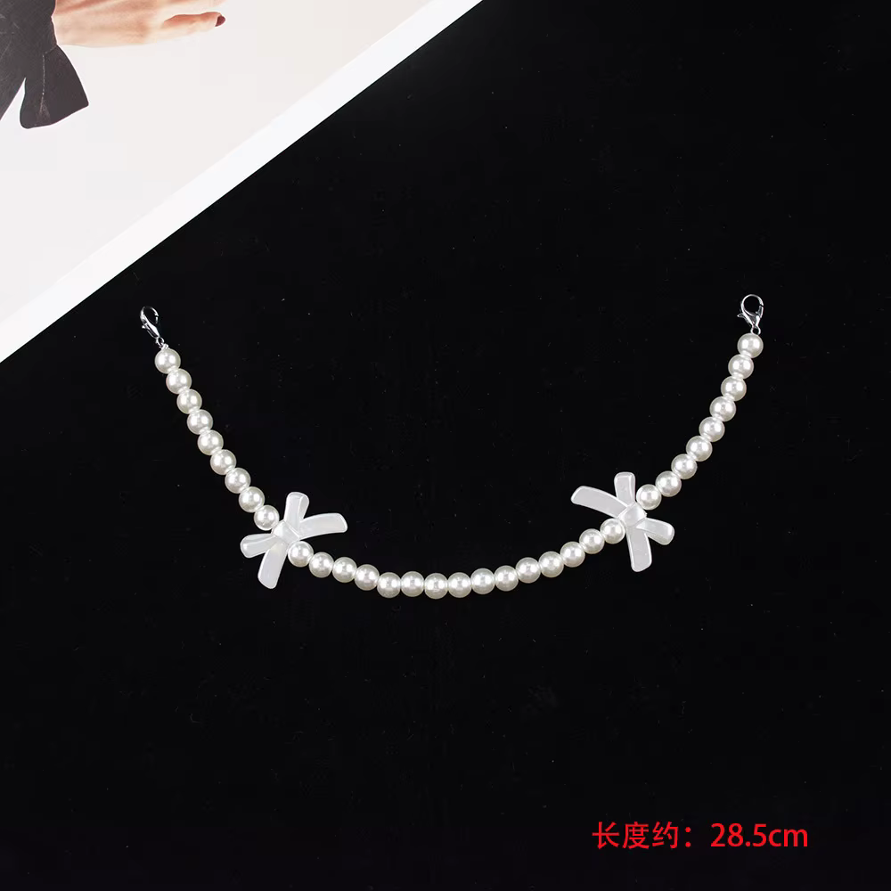 Décoration de baskets, perle détachable, boucle de lacet, accessoire de lacet, nœud réglable, porte-