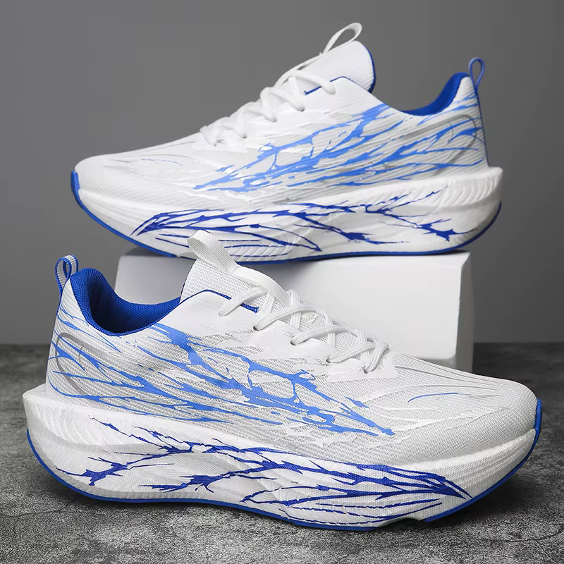 Chaussures de course unisexes, chaussures de marathon spécialisées en carbone pour femmes, chaussure