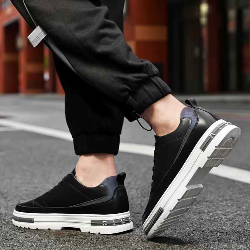 Chaussures de sport à la mode, chaussures rehaussantes pour hommes, chaussures rehaussantes pour hom