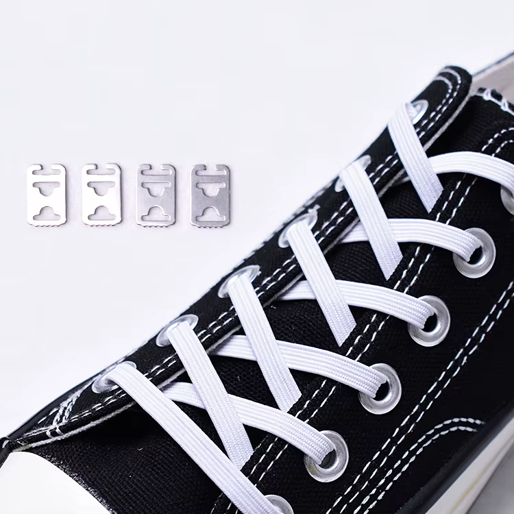 Nouveaux lacets élastiques sans nœud, extensibles et verrouillables, pour baskets, enfants et unisex