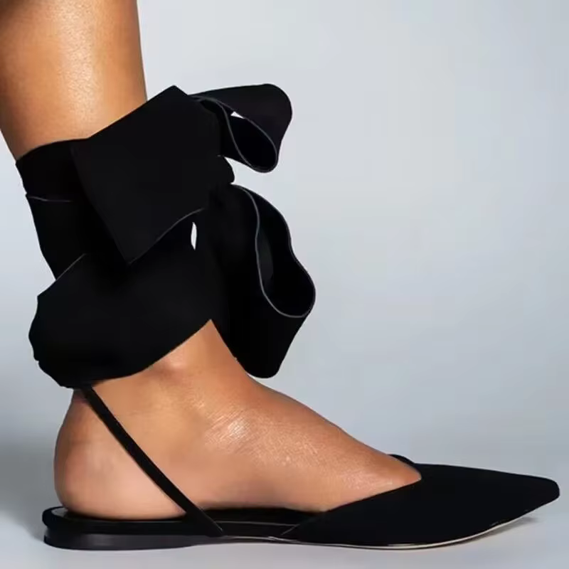 Chaussures pour femmes en promotion 2025 – Sandales d'été à bout pointu pour femmes, à bouche peu pr
