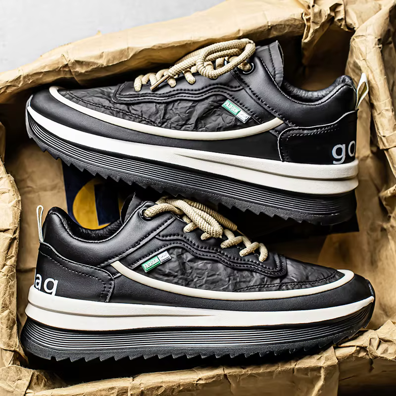 Baskets plateforme homme 2026 – Collection automne – Chaussures décontractées confortables antidérap