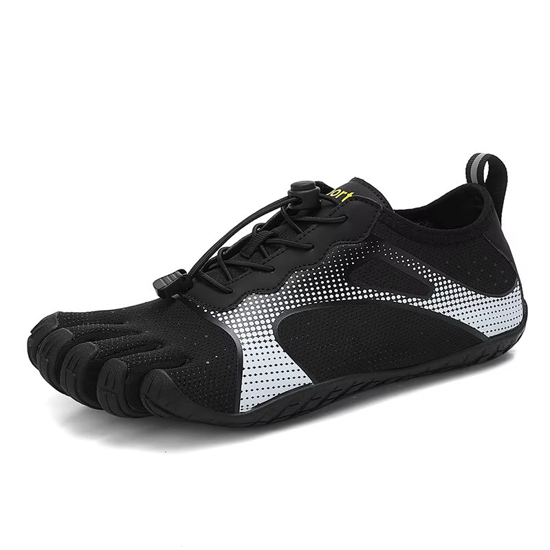 Maison FANCYLEE Chaussures Barefoot à Cinq Doigts Homme Professionnel Baskets Minimalistes Zero-Drop