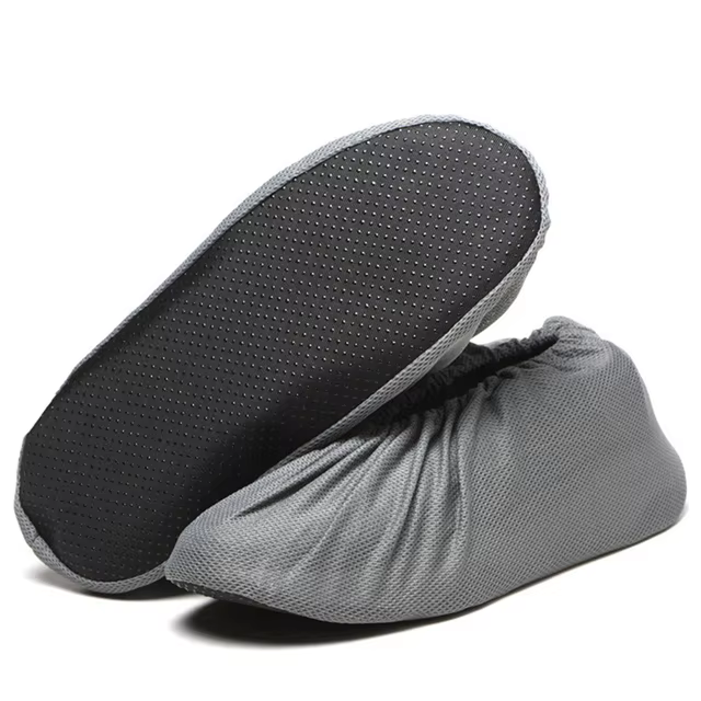 Couvre-chaussures antidérapants pour la maison, anti-poussière, réutilisables, pour bottes de pluie,