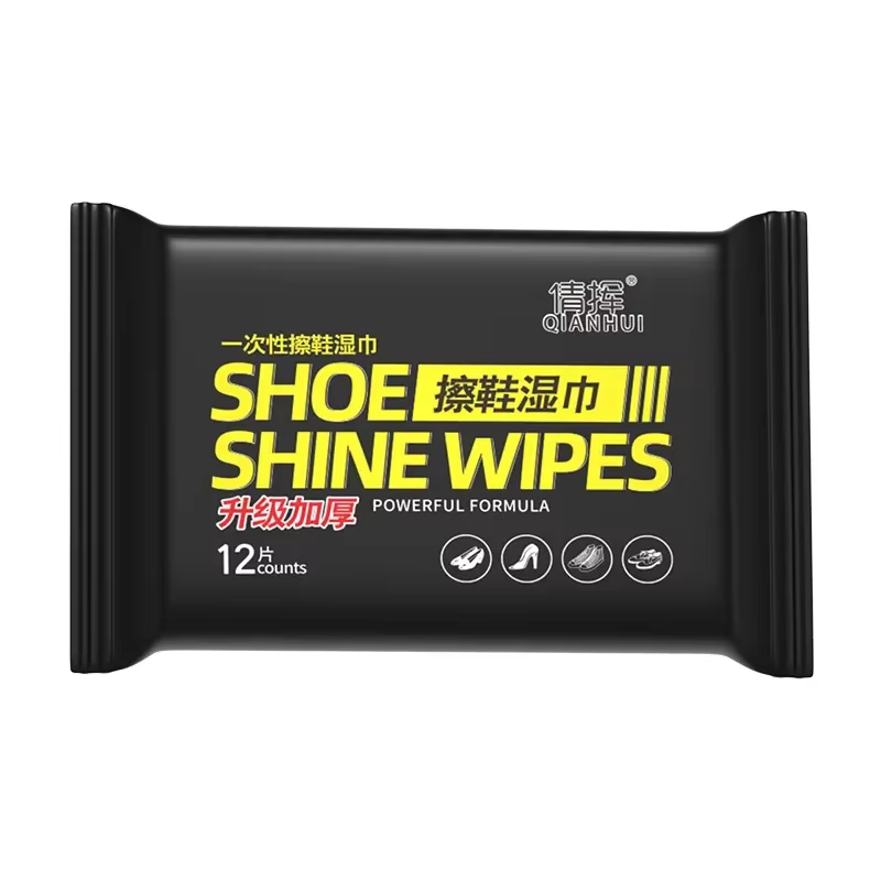 12-60 pièces chaussures jetables lingettes propres chaussures blanches portables lingettes de soin d