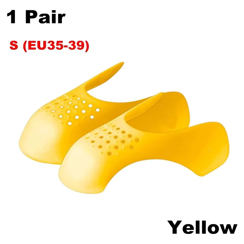 Protecteur de tête de chaussure Anti-pli, 2 paires, pour baskets décontractées, Anti-rides, embouts