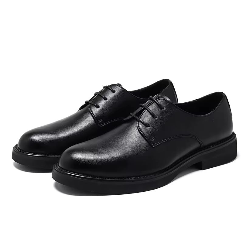 Chaussures de bureau en cuir Brogue classiques pour hommes, chaussures d'affaires décontractées en c