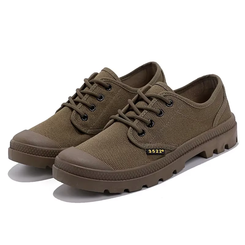 Baskets en toile pour hommes, chaussures de Sport respirantes, résistantes à l'usure, chaussures de 