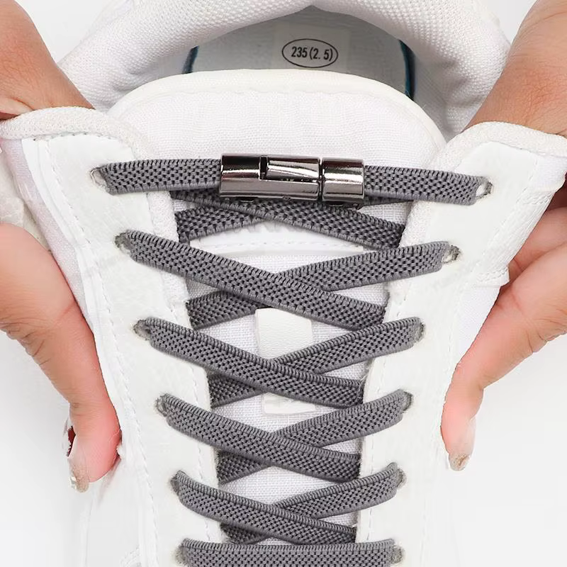 Lacets élastiques ronds, sans attaches, pour enfants et adultes, accessoires de chaussures, nouvelle