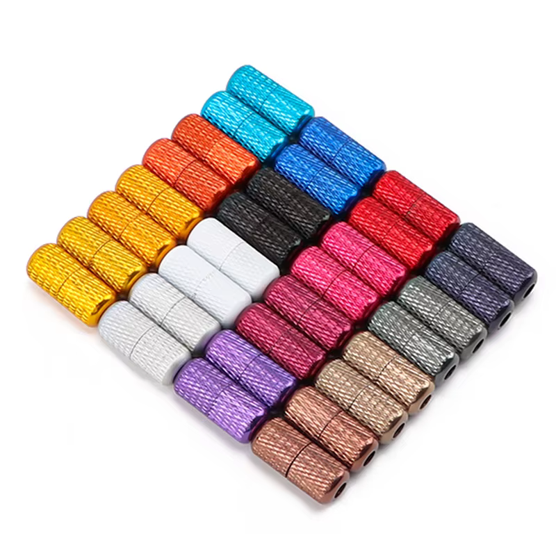 Lacets de tennis élastiques colorés pour enfants et adultes, baskets rondes arc-en-ciel, accessoires