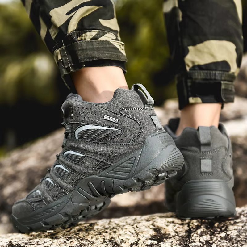 Chaussures de travail militaires respirantes pour hommes, bottes d'officier Dulboots, entraînement d