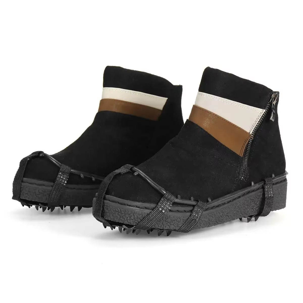 Chaussures de randonnée coordonnantes à 24 dents, 1 paire M L, pour chaussures d'escalade sur glace