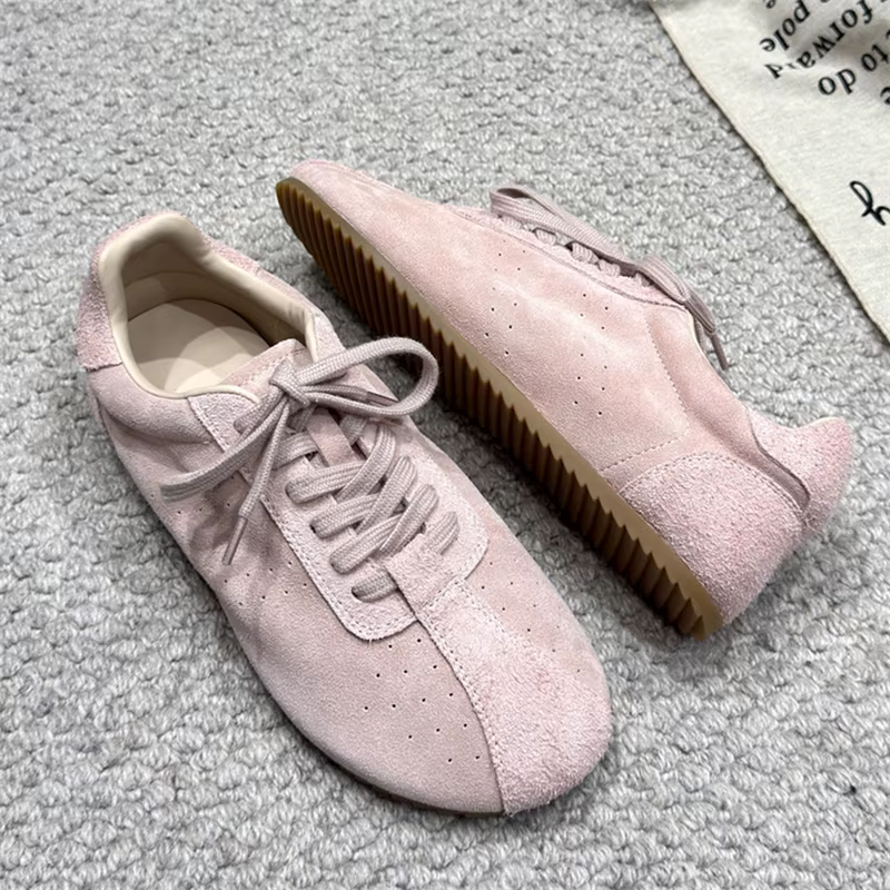 MORAZORA – baskets en cuir de vachette pour femmes, 4 couleurs, baskets décontractées pour dames, ch