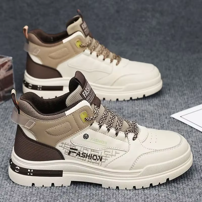 Baskets de plein air coordonnantes pour hommes, chaussures canisées, semelle souple, chaussure de ma