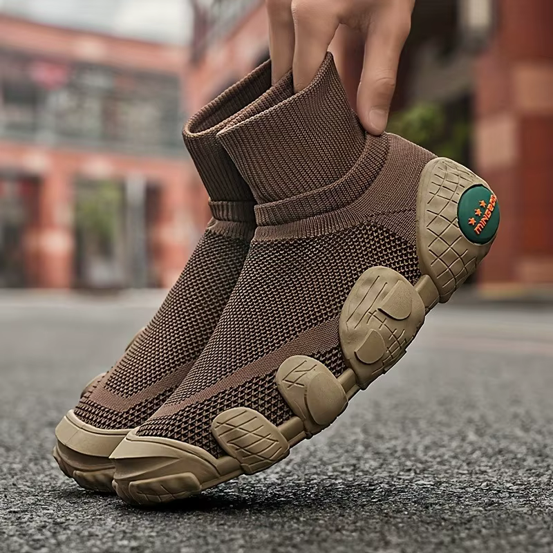 Chaussures d'été en maille creuse respirante, chaussures de sport décontractées, chaussures pour hom