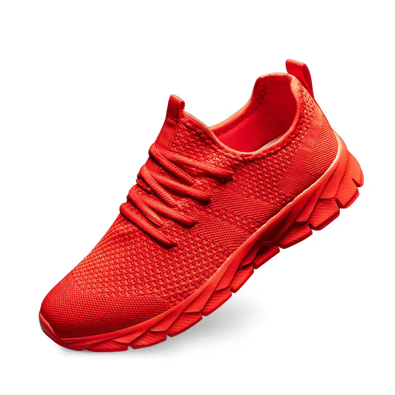 Chaussures de course légères respirantes pour hommes, baskets à plateforme, chaussures de marche cla