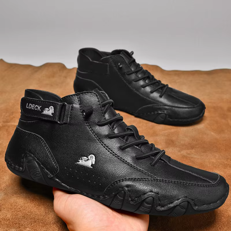 Baskets d'été pour hommes, bottines à la mode, confortables, vulcanisées, chaussures de travail surd