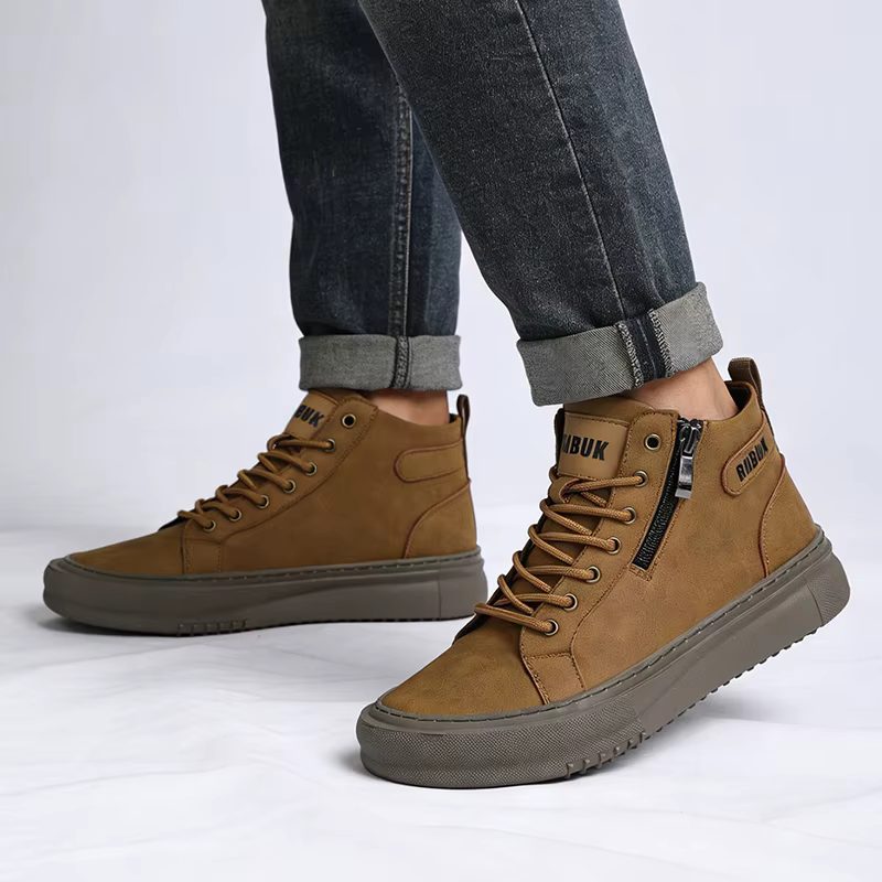 Bubuk chaussures pour hommes nouvelles chaussures décontractées pour hommes à la mode polyvalentes à