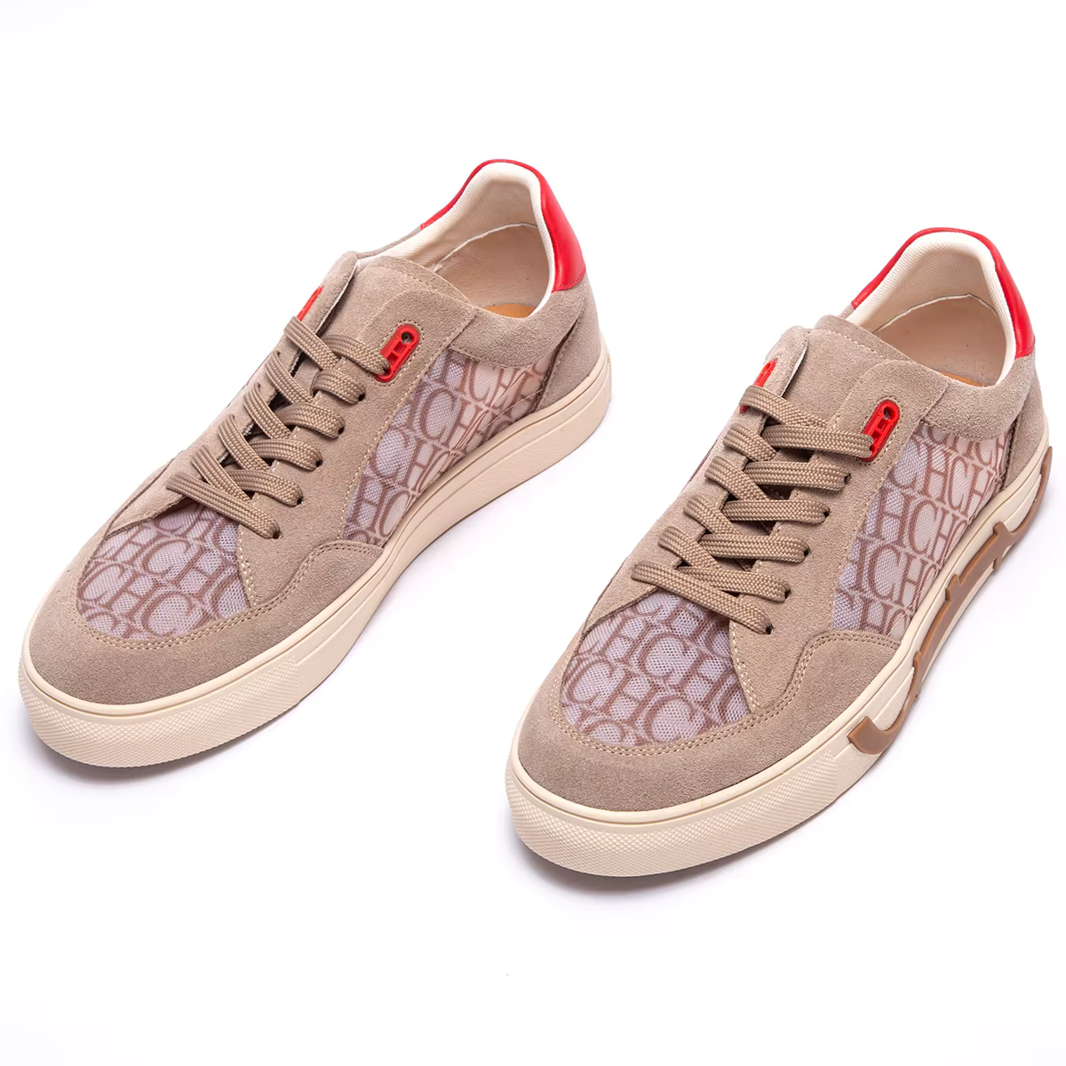 Chaussures de marche pour hommes Printemps/Été 2026 – Chaussures vulcanisées en maille à semelle pla
