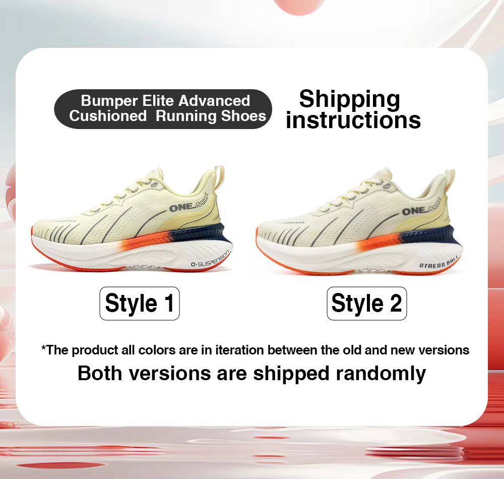 ONEMIX nouvelles chaussures de course à amorti pour hommes coureurs lourds appropriés à lacets sport