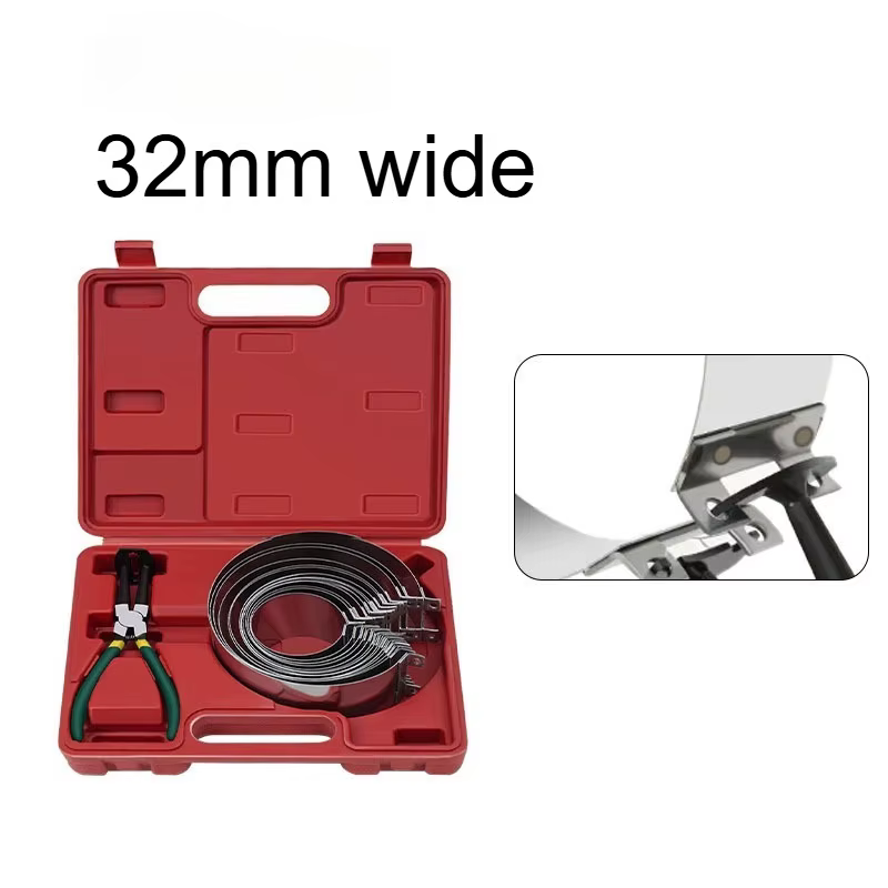 Kit d'outils universels pour l'entretien des segments de piston 62-145 mm, avec compresseur et pince
