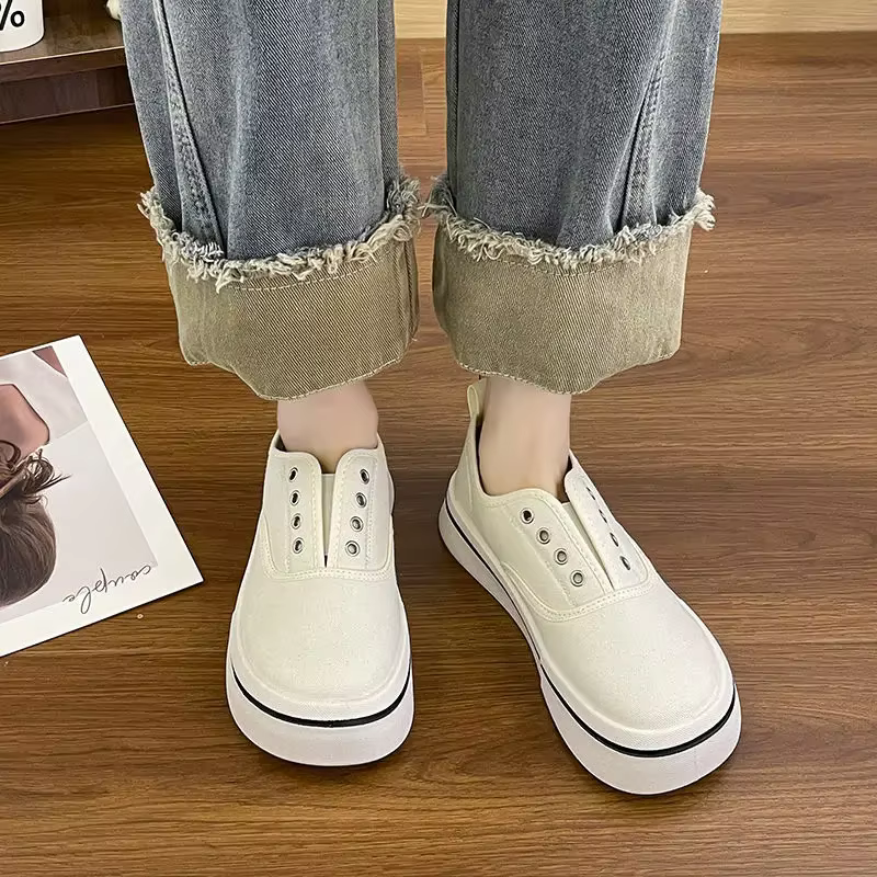 Baskets en toile noires pour femmes, chaussures optiques astronomiques pour femmes, chaussures de te
